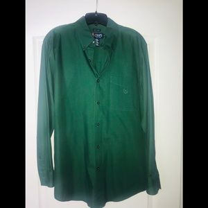 💥CHAPS easy care casual button down